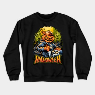 Stickers Halloween Drunk skull Sticker Crewneck Sweatshirt